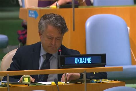 statement by permanent representative of ukraine to the un mr sergiy kyslytsya at the