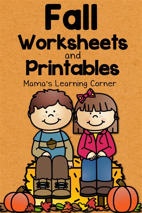 Fall Worksheets and Printables - Mamas Learning Corner