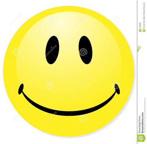 Smiley Happy Face Yellow Emoticon Smile Emoji Vector Ball Isolated On