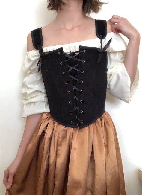 Renaissance Dress Or Blouse Chemise Off The Shoulder Etsy Renaissance Fair Costume