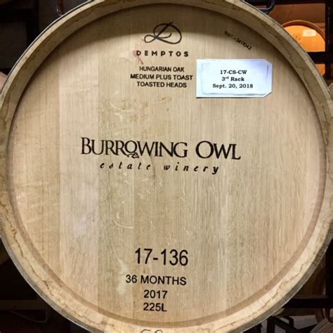 Wine Touring And Tasting At Burrowing Owl Estate Winery My Vancity