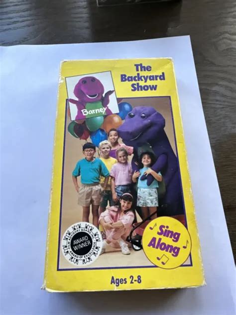 Barney The Backyard Show Vhs 1988 Starring Sandy Duncan Rare 149