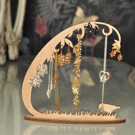 25 Beautiful Wooden Jewelry Holders Zen Merchandiser