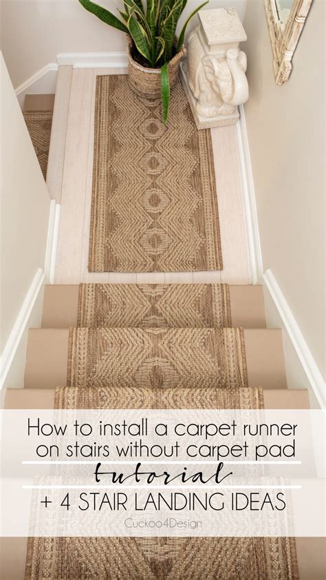 How To Install A Carpet Runner On Stairs Cuckoo4design