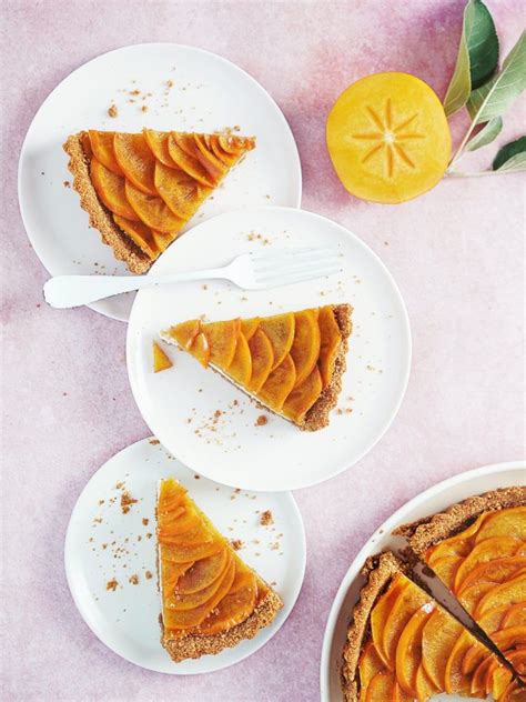 the best persimmon tart ever recipe by muy delish persimmon tart recipes persimmon recipes