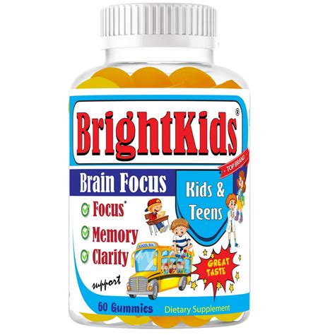 Brain Supplements For Kids Vitamins For The Brain And Memory With