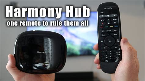 Harmony Hub Setup The SMART Universal Remote YouTube