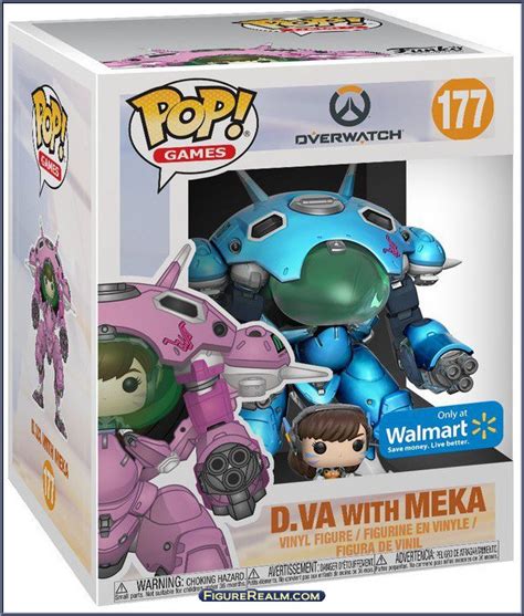 Dva And Meka Blue Overwatch Pop Vinyl Figures Funko Action Figure