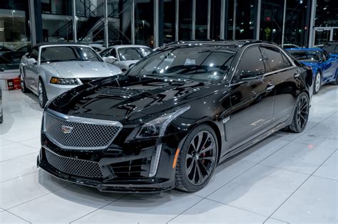 Used 2017 Cadillac Cts V 62l V8 Supercharged Low Miles Excellent