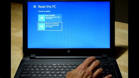 How to restore hp laptop to factory defaults. Restore Reset HP Notebook or Laptop To Factory Defaults ...