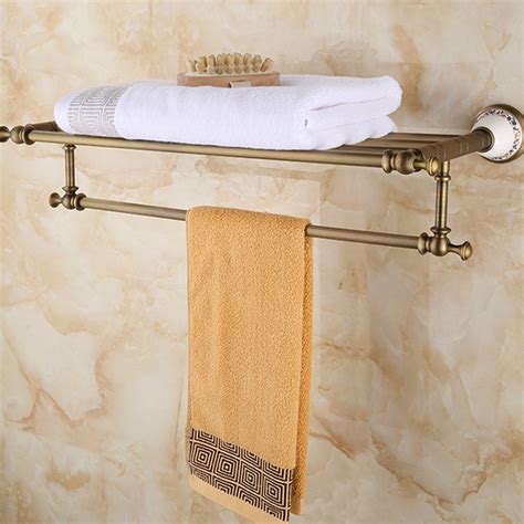 When shopping for a towel rack, think about what style you want. Antique copper European pastoral style copper ceramic ...