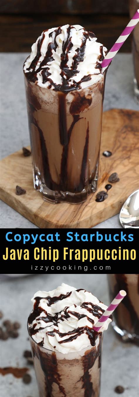 Easy Java Chip Frappuccino Recipe Starbucks Copycat Frappuccino