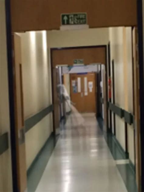 Ghostly Images Filmed Inside Haunted Hospital Where Doctor Took His