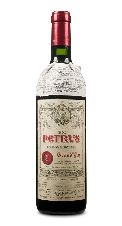 Petrus 1990 And 1995 Pomerol Cru Exceptionnel Christies