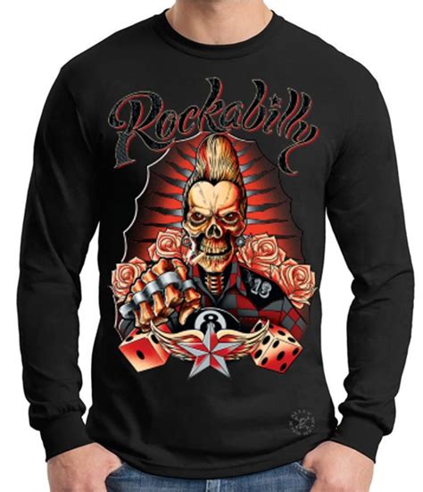 Rockabilly T Shirt Back Alley Wear
