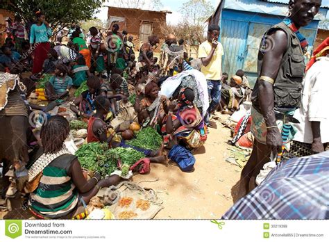 african-tribal-market-editorial-stock-photo-image-of-outdoor-30219388