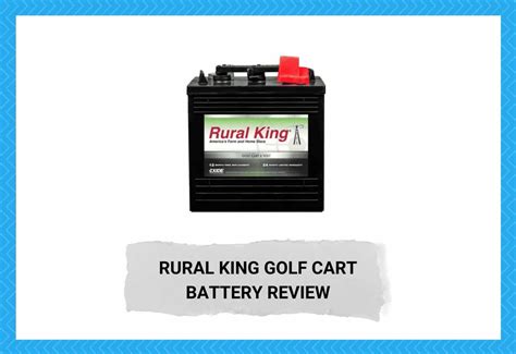 Rural King Golf Cart Battery Review Camper Upgrade