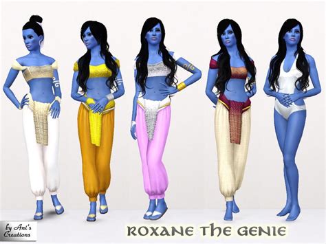 Aniflowerscreations Roxane The Magic Genie By Anis Creations