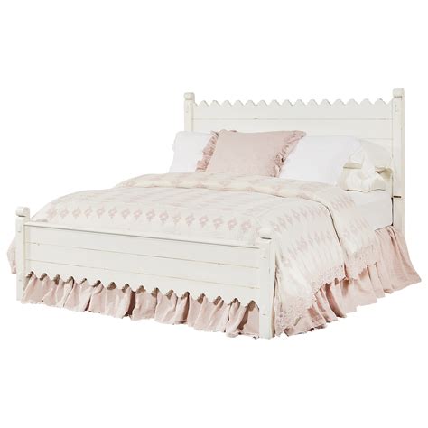 Magnolia Home By Joanna Gaines Farmhouse Queen Bed With Scallop