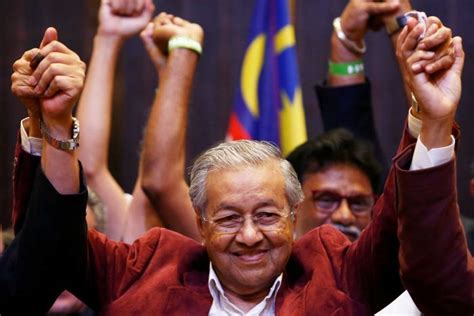 Malaysian prime minister mahathir mohamad submitted his resignation to the country's king on monday, his office announced, a shock move that could plunge the country into political crisis. Malaysia election: Who is newly elected prime minister ...
