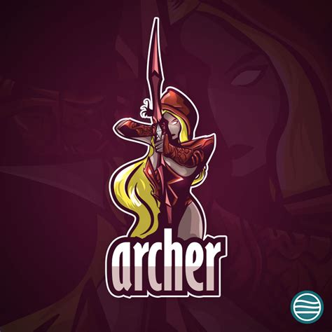 Archer Logo Mascot Design Logo Design Art Mascot Design Game Logo