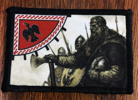 Viking Victory Or Valhalla Morale Patch Tactical Military Army Hook
