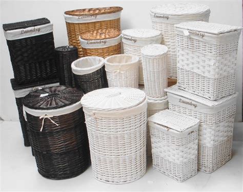 It is convenient to get toilet rolls and always the toilet tissue will be neatly folded. wicker for the bathroom | WHITE BLACK BROWN WICKER ROUND ...