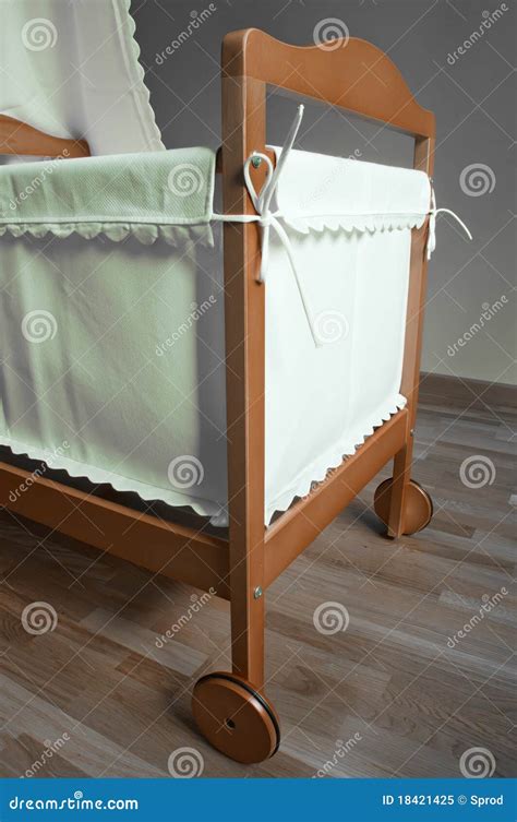 Baby Bassinet Stock Image Image Of Modern Expensive 18421425