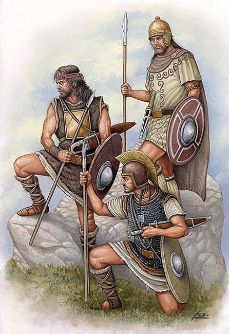 Celt Iberian Warriors In Carthaginian Service The Spanish Made Up A