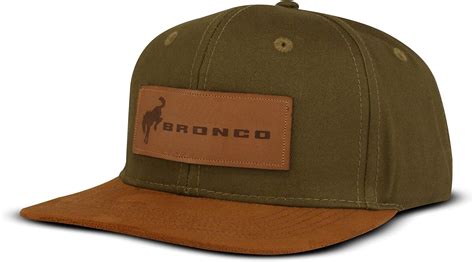 Buy Ford Bronco Baseball Cap Adjustable 6 Panel Flat Brim Cap Buckle