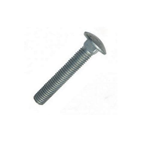 M12x120 Cup Square Hex Coach Bolts Galvanised Bolt Only (Pack of 25)