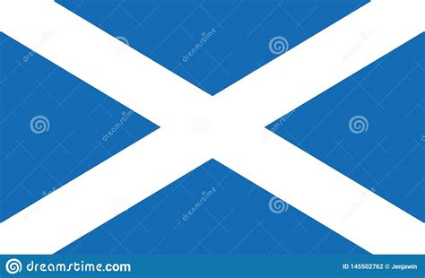 Vector Eps De La Bandera De Escocia Indicador Escoc S Indicador De