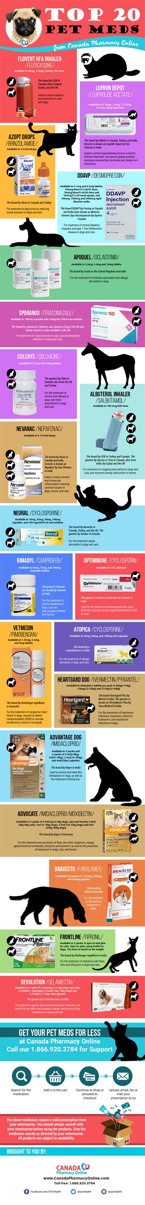 Pet meds pharmacy mistakes on the rise. Top 20 Pet Meds from Canada Pharmacy Online - Accomplish ...