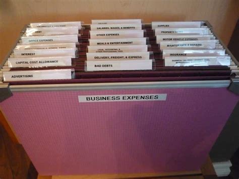 Portable Business Filing System Example The Organizing