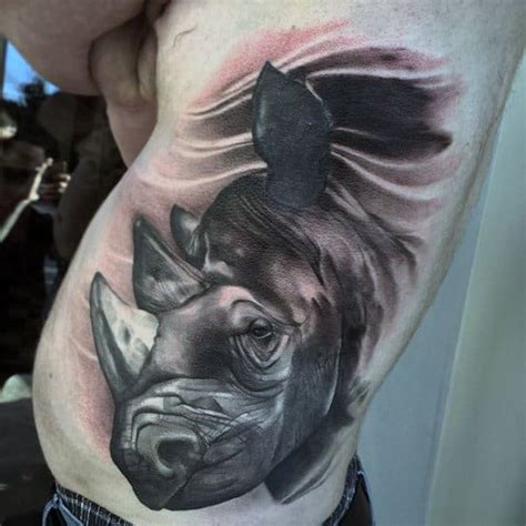 90 Rhino Tattoo Designs For Men 2023 Inspiration Guide