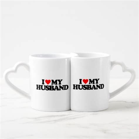 I Love My Husband Coffee Mug Set Uk