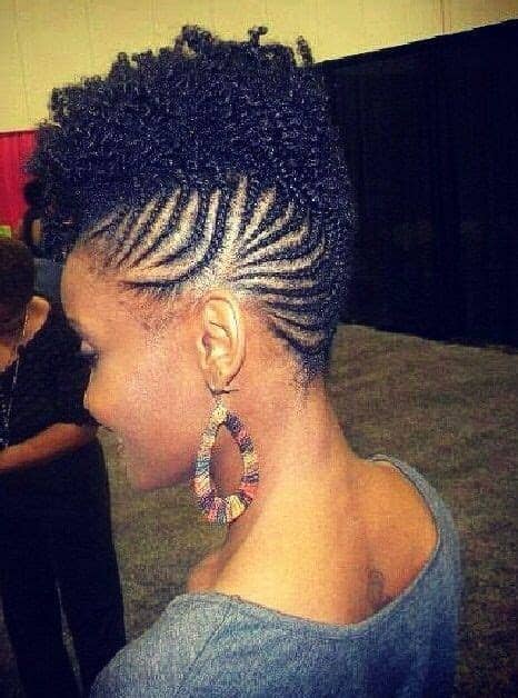 Simple braided hairstyle for women. 40+ Super Cute And Creative Cornrow Hairstyles You Can Try ...