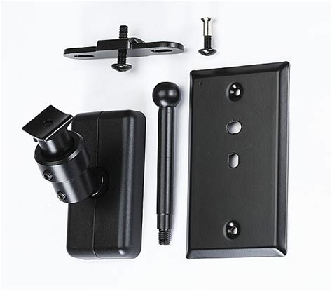 Designed for use on drywall, wood studs installation takes only 15 minutes and all hardware is included. Pinpoint Mounts Universal Speaker Wall Ceiling Mount with ...