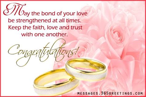 Congratulation Messages For Wedding