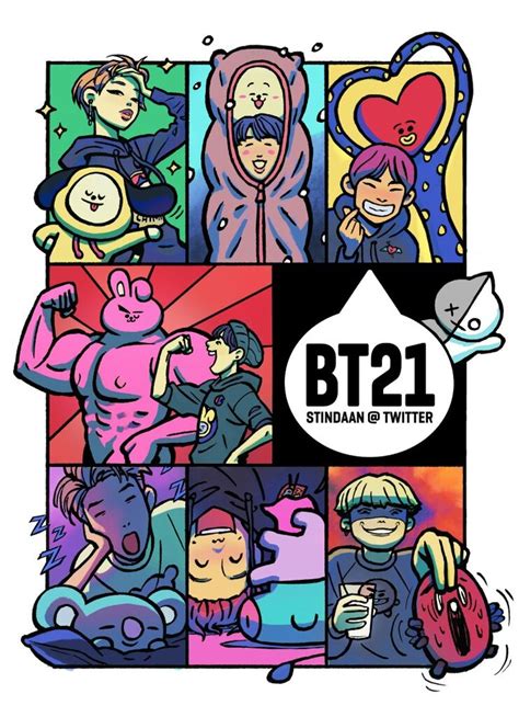 Bt21 Fanart Wallpaper