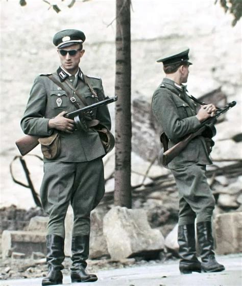 East German Border Guards On Duty In East Berlin 1960s 652x768 R