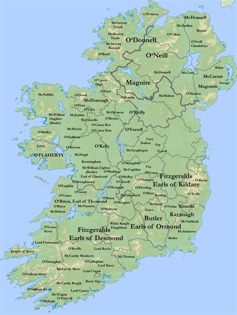 Ireland Map With Counties Images And Photos Finder