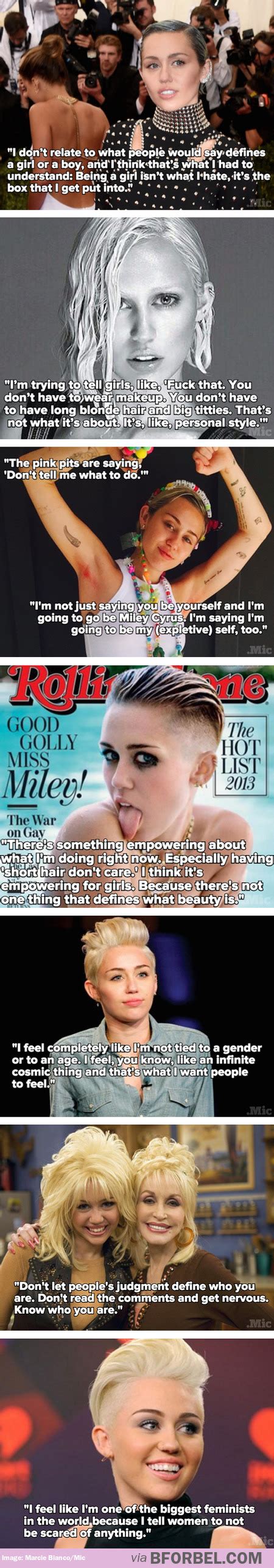 7 Miley Quotes That Prove She Doesnt Give A Sht About Gender