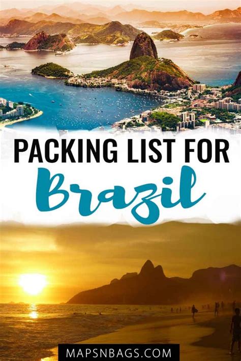 Ultimate Packing List For Brazil 12 Items Youre Forgetting To Pack