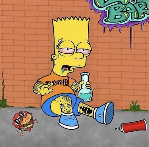 Bart Weed Wallpapers Wallpaper Cave