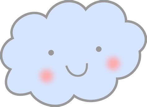 Onlinelabels Clip Art Cute Cloud