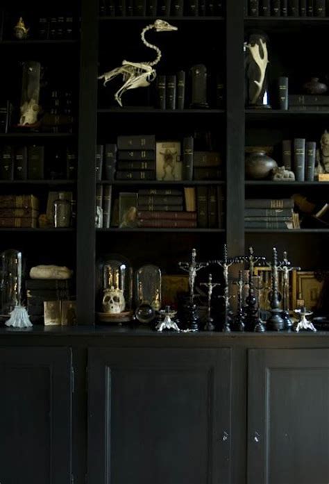 21 Gorgeous Gothic Home Office And Library Décor Ideas Digsdigs