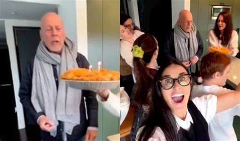Família De Bruce Willis Celebra 68 Anos Do Ator Após Diagnóstico De Demência Diário Da Manhã