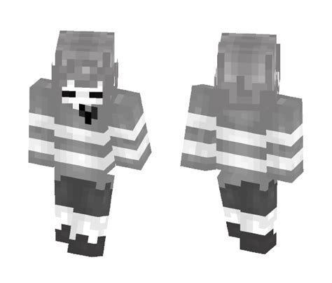 Download Black And White Frisk Undertale Minecraft Skin For Free