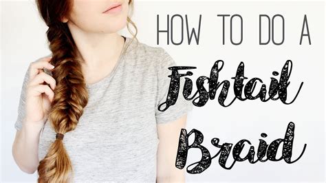 More images for how to make fishtail hairstyle » How to do a Fishtail Braid // Hairstyle tutorial ...